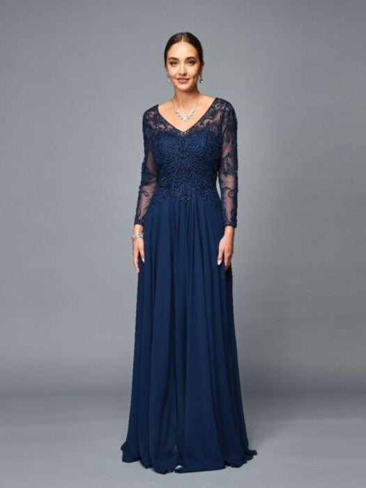 sachin and babi light blue dress Mother of the Bride main image 1