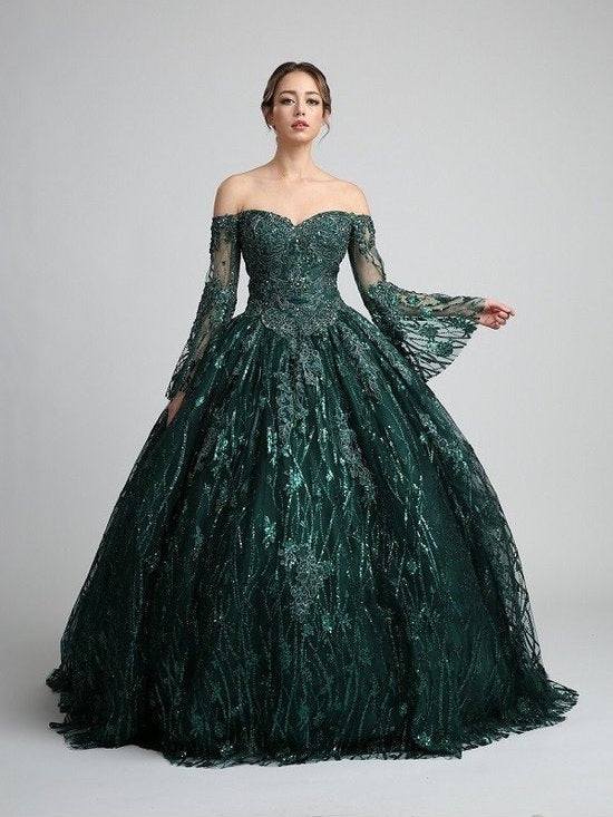 Sweetheart Off The Shoulder Quinceanera Ball Gown