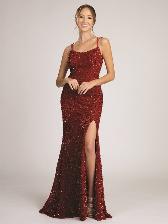 strapless open back dress Ladivine D145 main image 0
