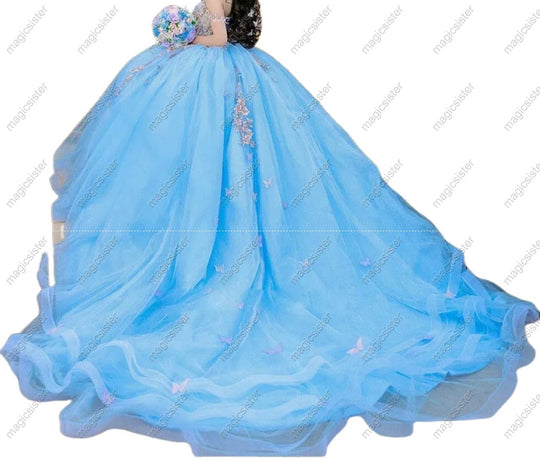 Tulle Quinceanera Ball Gown