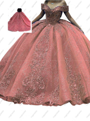 Radiant Sweetheart Embroidered One Color Quinceanera Charro Dress
