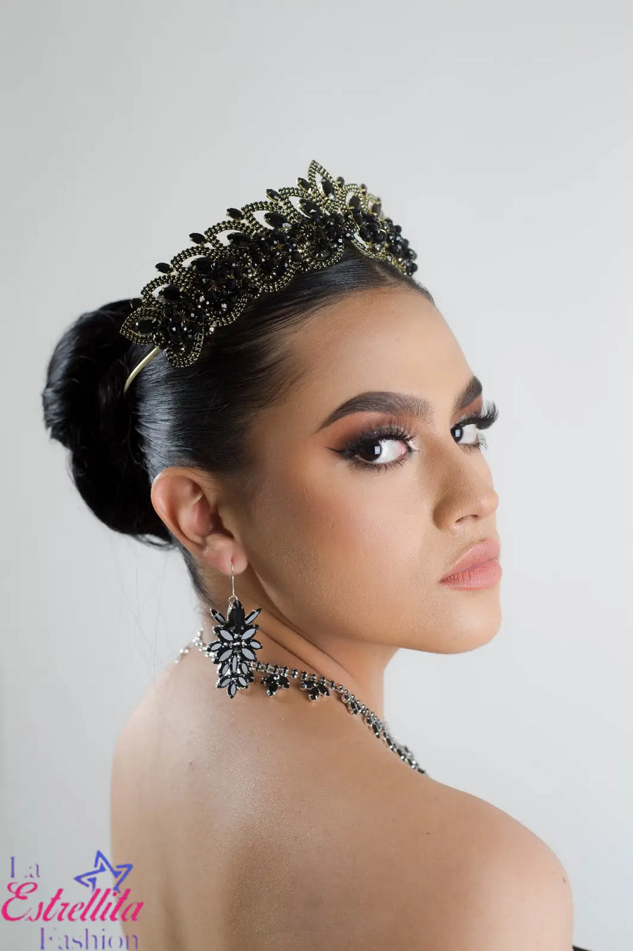 Crystalline Taper 15 Anos Quinceanera Crown