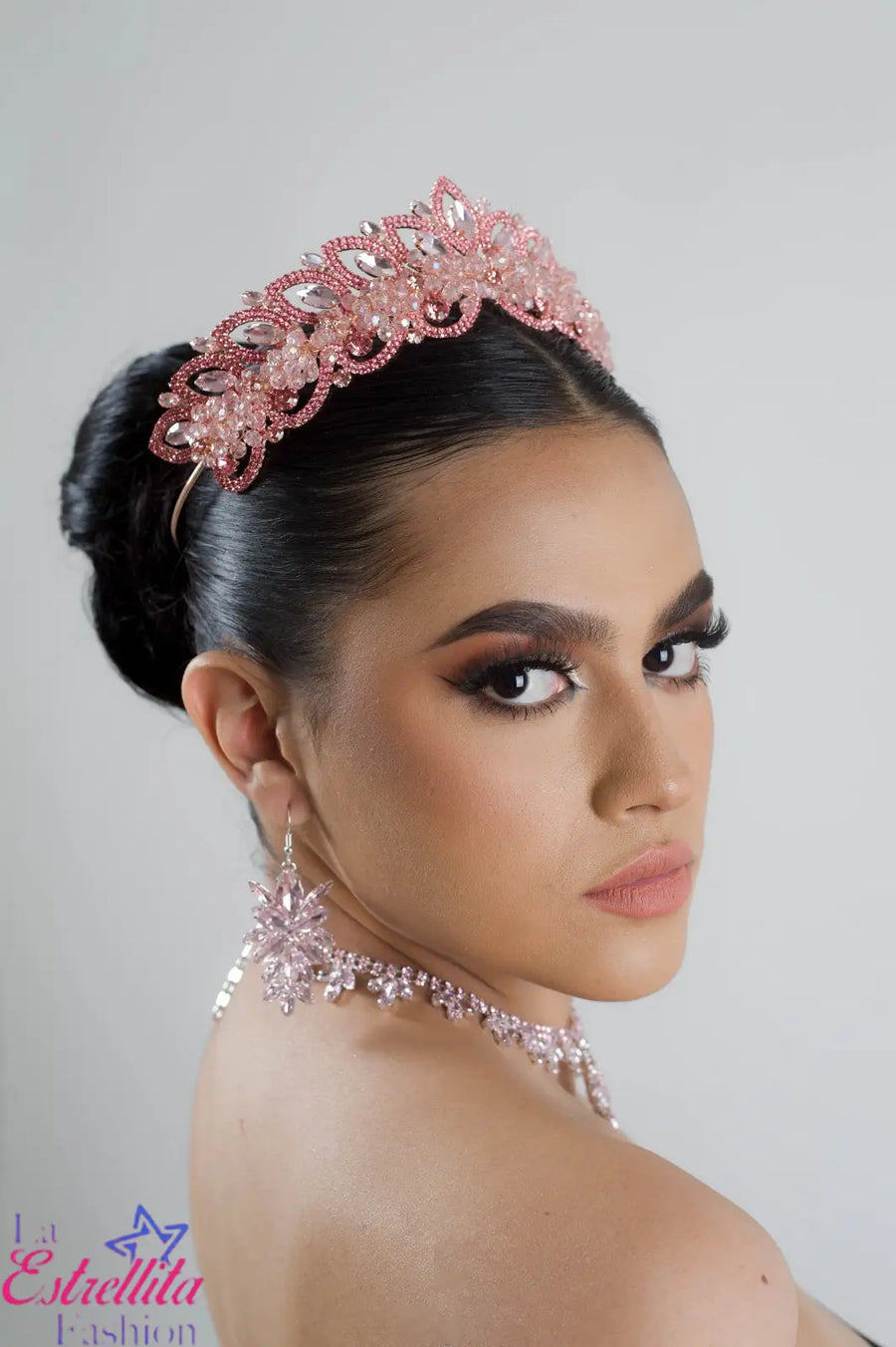 Crystalline Taper 15 Anos Quinceanera Crown