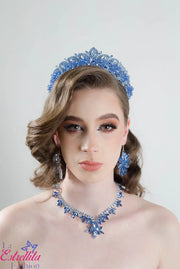 Crystalline Taper 15 Anos Quinceanera Crown