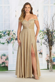 Stunning Gown Sparkling Offset Off The Shoulder Empire Prom Dress