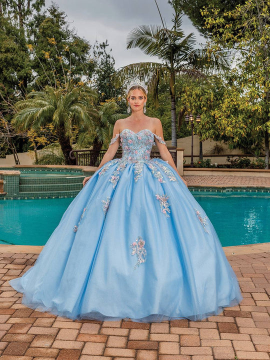 Prom Dress Modest Quinceanera Dresses Modest Sweetheart Off The Shoulder Embroidered Quinceanera Ball Gown Bahama Blue 2XL Prom Dress Modest Quinceanera Dresses Modest Sweetheart Off The Shoulder Embroidered Quinceanera Ball Gown Bahama Blue 2XL
