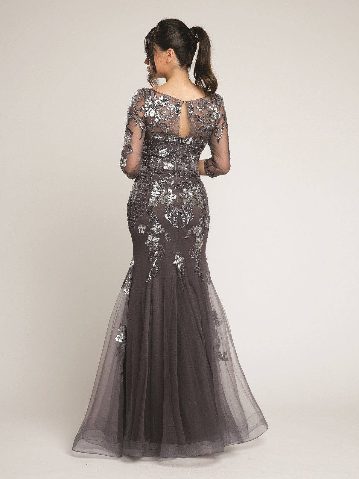 lace sequin fit and flare dress Strapless Lace Fit-and-Flare Wedding Dress with Sequins