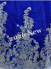 Floral 2026 Quinceañera Ball Gown with Embroidery & Full Skirt Multi-Color 15 Anos Dres